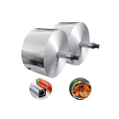 8011 Rolo de papel alumínio de qualidade alimentar Jumbo Roll 9 11 12 13 15 Micron 30cm 45cm para cozinha