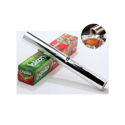 Logotipo personalizado 8011 0 Cozinha temperada Embalagem de metal Rolo de papel alumínio para cozinha