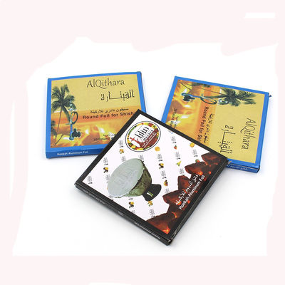 Espessura personalizada 8011 liga de alumínio Shisha papel de papel ou folha para uso de narguilé