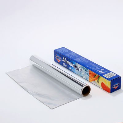 Logotipo personalizado de papel de papel de alumínio de prata para cozinhar e embalagens