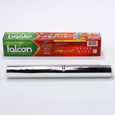 Rolo de papel de alumínio para uso doméstico de papel de alumínio para embalagens de cozinha e churrasco