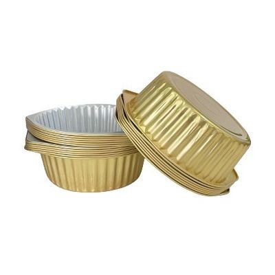 Embalagem de alimentos quentes Casais de papel alumínio Container Box com encomenda personalizada