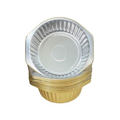 Embalagem de alimentos quentes Casais de papel alumínio Container Box com encomenda personalizada