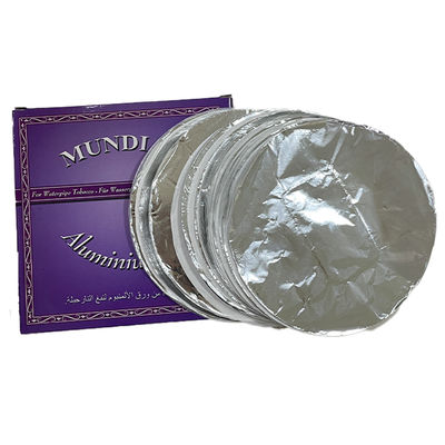 12cm 50pcs folha de alumínio pré-perfurado para narguilé Shisha Carvão em forma de rolo por Perfo