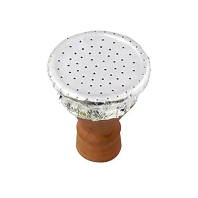 12cm 50pcs folha de alumínio pré-perfurado para narguilé Shisha Carvão em forma de rolo por Perfo