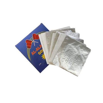 12cm 50pcs folha de alumínio pré-perfurado para narguilé Shisha Carvão em forma de rolo por Perfo