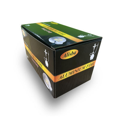 Folhas de papel de alumínio personalizadas com furos para acessórios de Shisha