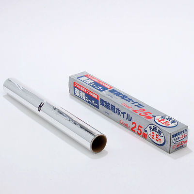 Rolo macio da folha de alumínio do acondicionamento de alimentos do papel da folha de prata da lata da cozinha da têmpera do costume 8011