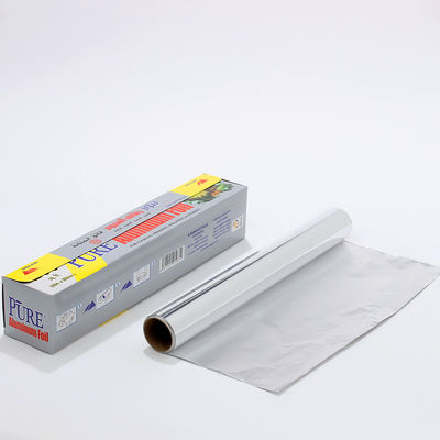 8011 Rolo de papel de embalagem em folha de alumínio para uso doméstico, de liga, de largura personalizada