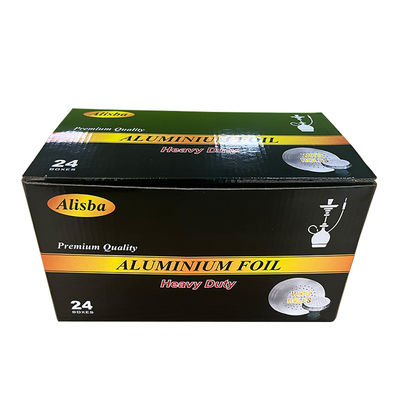 Pre-Poked Hookah Shisha Precut Hookah Folha 360 Para Fumar Hookah com folha de alumínio