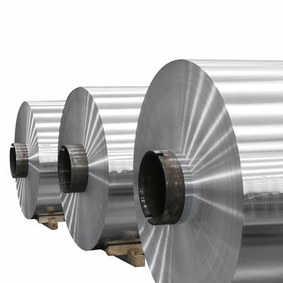 Fornecimento 8011 Alumínio Folha de Rolo Jumbo 11 12 13 15 Micron 30cm 45cm para embalagens de alimentos