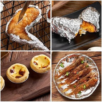 Rolo de folha de alumínio de qualidade alimentar para conservação de alimentos