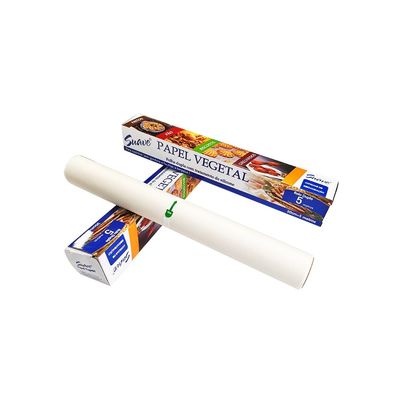 Rolo de papel de cozimento de revestimento de silicone para bolos de bolo antiaderente e impermeável sem gordura