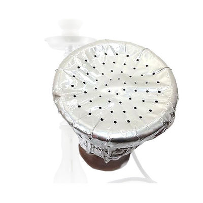 Folha de papel composta de graus alimentares de 20mic para Shisha Hookah Folha de alumínio com buraco