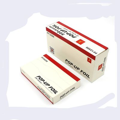Produto de fabricação original de folhas de alumínio para salão de beleza em rolos ou folhas pop up