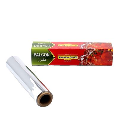 Logotipo personalizado de torrefação Folia de alumínio 20 microns 30cmx300m Prata Jumbo Roll