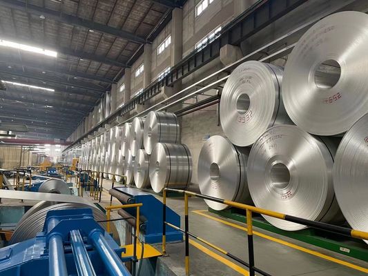 Material-prima para embalagens alimentares de folha de alumínio Tecnologia avançada
