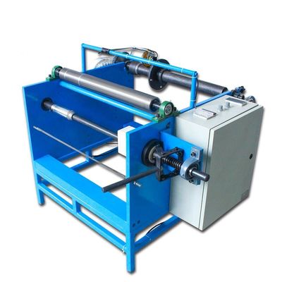 Máquina manual de enrolar rolos de folha de alumínio resistente e durável para embalagens alimentares