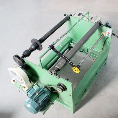Máquina de reconduzir de corte manual de folha de alumínio de largura 100-500 mm para matéria-prima