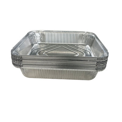 Container de alimentos folha de alumínio reciclável oval panela de torradeira para o peru Necessidades de torradeira
