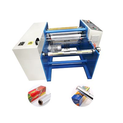 Máquina de reviravoltar de corte de folha de alumínio semiautomática de 2 eixos para cozinha