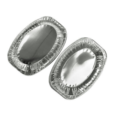 Tipo de processo Moldagem de pasta de alumínio bandejas de catering para eventos para frango assado e peixe