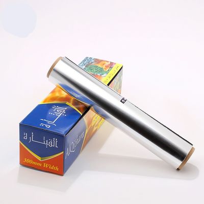 Cozinha 75 pés quadrados Embalagem de alimentos Catering rolos de folha de alumínio com espessura personalizada