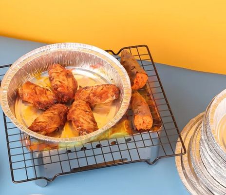 Rolo de papel de alumínio pesado descartável para embalagens de cozinha e de serviços alimentares