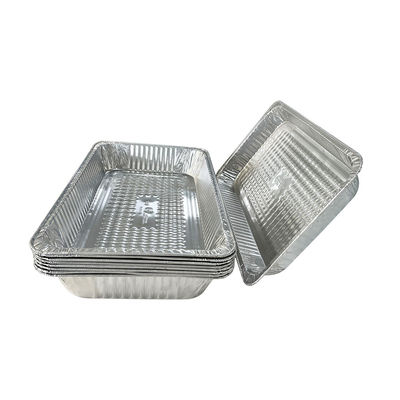 Container de alumínio de tamanho médio para embalagens de alimentos