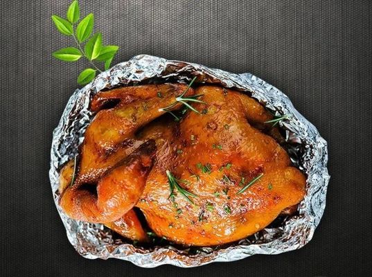 150m Heavy Duty 30cm 45cm papel alumínio folha em rolo comprimento personalizado para assar