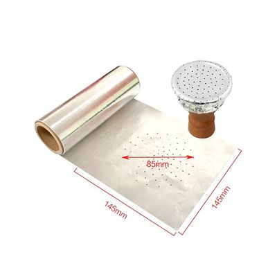 8011 liga de papel de alumínio redondo de comprimento personalizado para papel de fumar Shisha Hookah