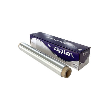 Material de prata 8011 Alumínio papel rolante 100m 300m para forno de cozinha Forno de panificação