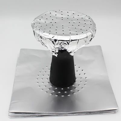 Papel de narguiléia 0,03 mm espessura 120 mm largura folha redonda de alumínio com 8011 liga e prata