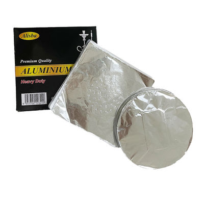 Folha de papel de folha de alumínio de comprimento personalizado Folha de narguilé 0.03MM Para todas as narguilé 50 pcs Pacote