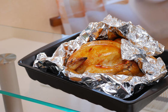 8011 Rolo de folha de alumínio ligado para cozinha, cozinha doméstica e embalagens de alumínio