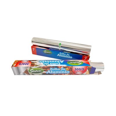 Rolo de papel de folha de alumínio 8011 para cozinha doméstica