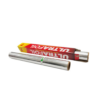 Rolos de folha de alumínio de espessura personalizada para cozimento e churrasco doméstico pesado