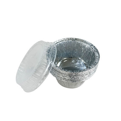 Embalagem de alimentos para animais de estimação Container de papel de alumínio personalizado para taça de bolo em restaurantes de hotéis
