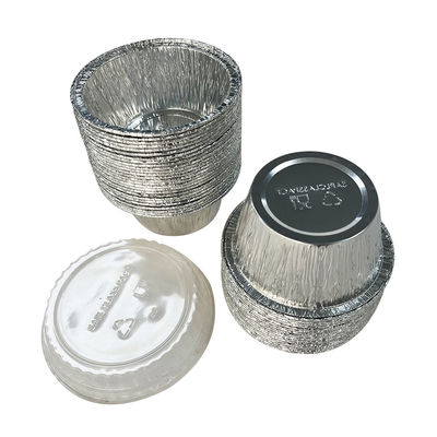Embalagem de alimentos para animais de estimação Container de papel de alumínio personalizado para taça de bolo em restaurantes de hotéis