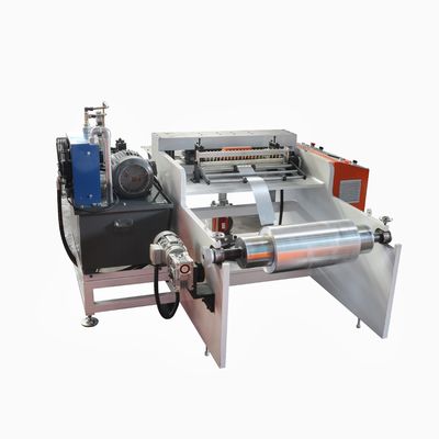 Máquina de prensagem de lâmina de serra semi-automática para restaurante em caixa de cores de papel de alumínio