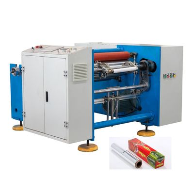 Fácil de operar 2 espinha máquina semi-automática doméstica de enrolamento de papel de alumínio