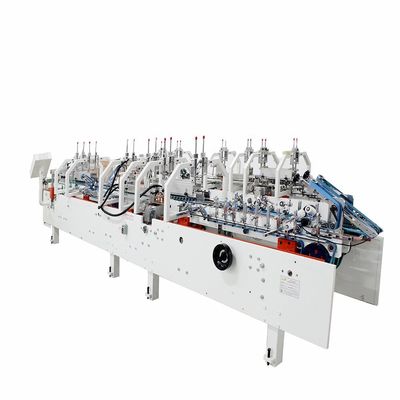350 mm Max. Largura operacional Máquina de cola de pasta de caixa acionada elétrica para soluções de embalagem