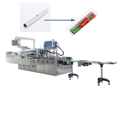 20 m3/hora Consumo de ar Máquina automática de embalagem e embalagem de papel de alumínio