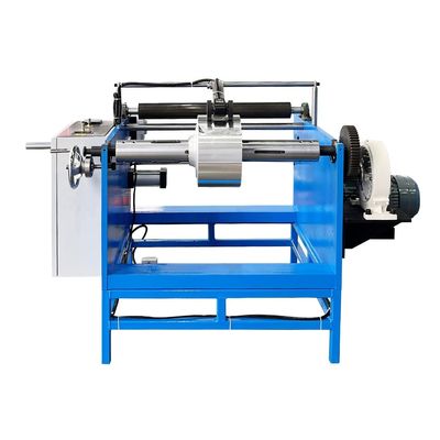 Capacidade de carga de 350 KG Rewinders de rolos de filme de alongamento manual com corte de folha de alumínio