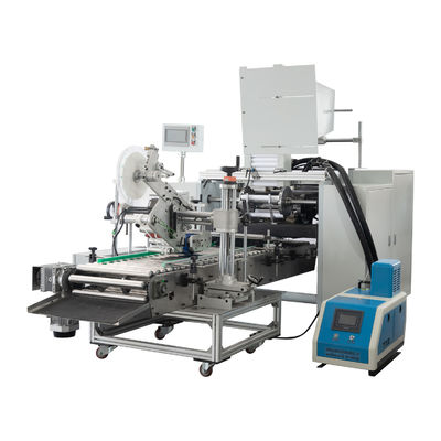 Máquina de fabricação de rolos de folha de alumínio de 4 eixos para cozinha doméstica