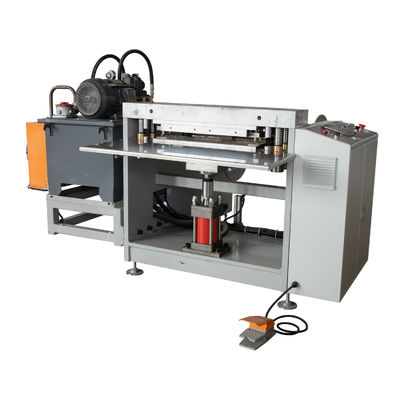 Máquina de prensagem de lâmina de serra semi-automática de alta velocidade para linha de produção de folha de alumínio