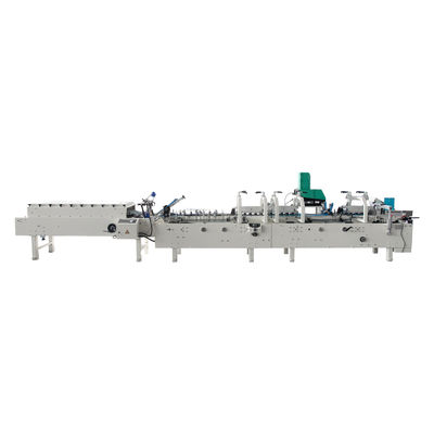 Máquina de colagem de caixa de papel dobrável automática de 2,2 kW para os requisitos do cliente