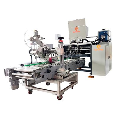 Máquina de enrolar folha de alumínio de acabamento de etiqueta curta totalmente automática 4.5kw Potência