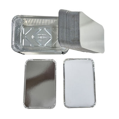 Container de alimentos descartável de papel de alumínio Container com vantagem ecológica