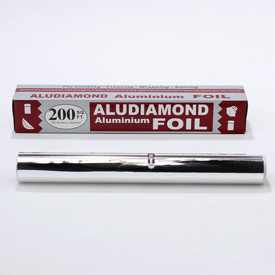 Rolo de papel de folha de alumínio de temperamento macio para cozinha doméstica e de restauração